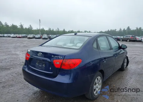 2008 Hyundai Elantra Gls/Se from USA, damaged, VIN KMHDU46D98U569260